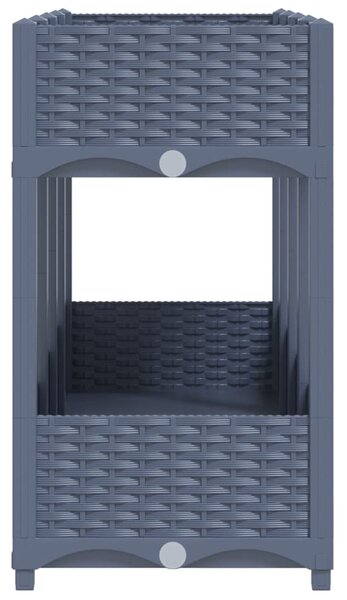Polipropilén magaságyás 160 x 40 x 71 cm