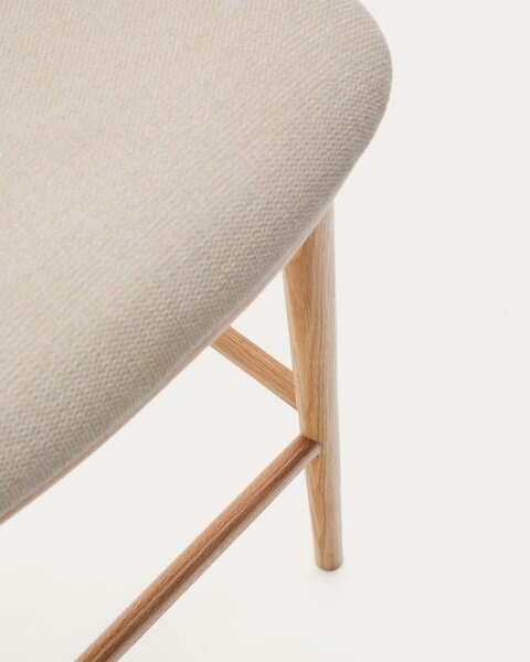 Bézs bárszék (ülésmagasság 65 cm) Ciselia – Kave Home