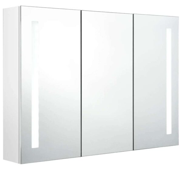 LED-es Tükör Szekrény - 89x14x62 cm