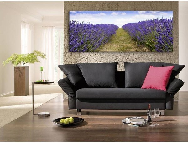 70x40 cm - Levendula mező vászonkép