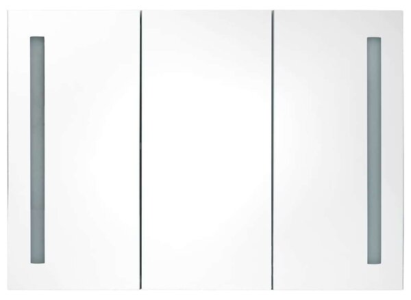 LED-es Tükör Szekrény - 89x14x62 cm