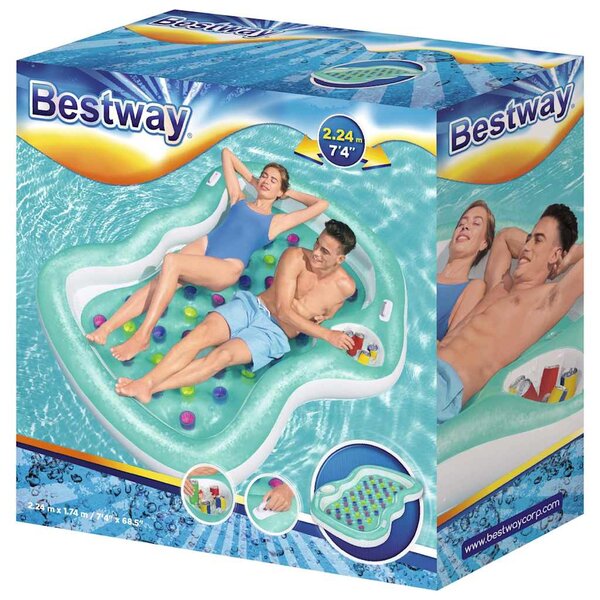 Bestway kétszemélyes társalgó 224 x 174 cm