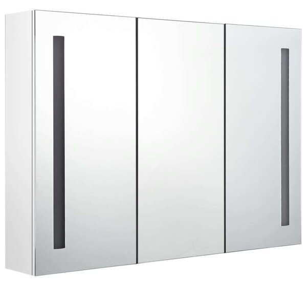 LED-es Tükör Szekrény - 89x14x62 cm
