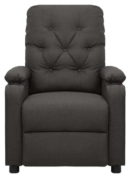 Relax Dönthető Fotel - Sötétszürke Szövet