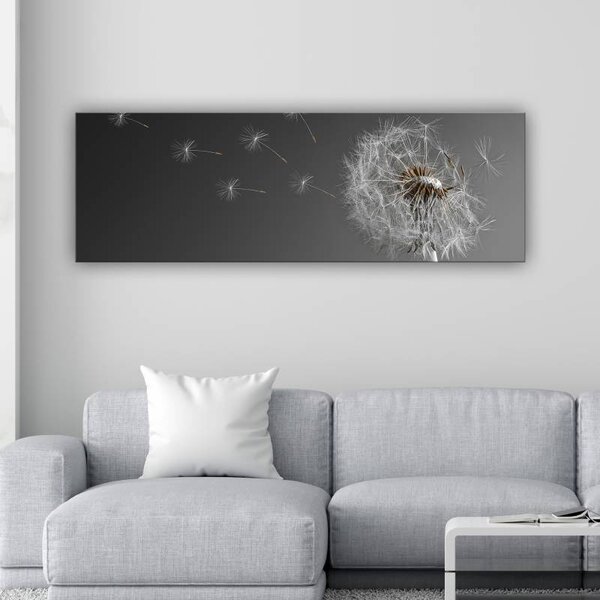 70x40 cm - Pitypang ejtőernyők vászonkép