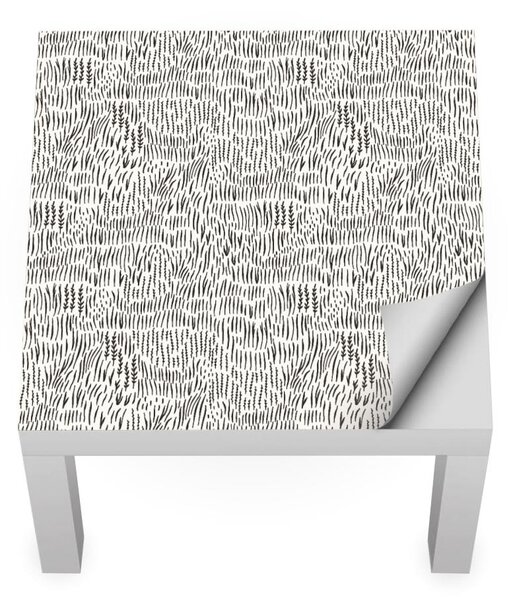 IKEA LACK asztal bútormatrica - minimalista fű