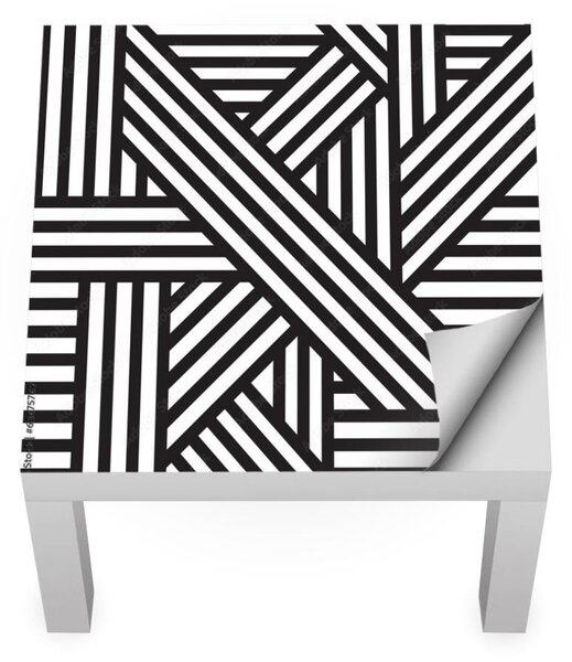 IKEA LACK asztal bútormatrica - szövött vászon
