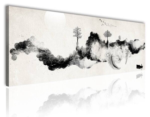 70x40 cm - Letisztult japán motívum vászonkép