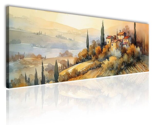 70x40 cm - Felejthetetlen Toszkána vászonkép