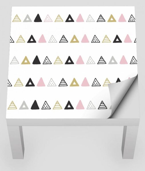 IKEA LACK asztal bútormatrica - kis háromszögek