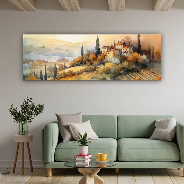 70x40 cm - Felejthetetlen Toszkána vászonkép