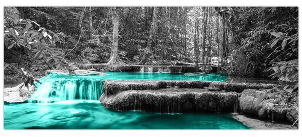 Kép - Téli folyó (120x50 cm)