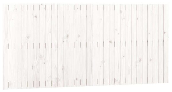 VidaXL Fehér Fenyőfa Fali Fejtámla - 185x90 cm