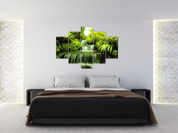Kép - Indonéziai vízesések (150x105 cm)