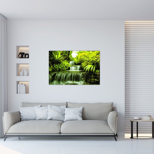 Kép - Indonéziai vízesések (90x60 cm)