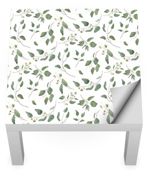 IKEA LACK asztal bútormatrica - eukaliptusz zöld ágai