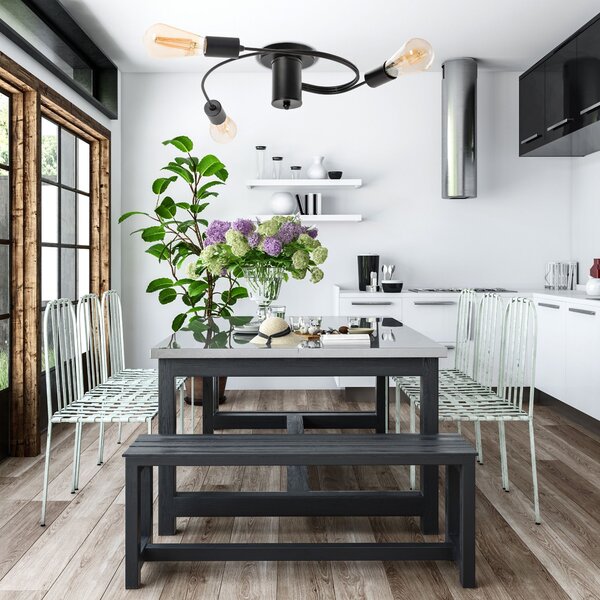 Mennyezeti lámpa Loft APP742-3C 3 ágú fekete