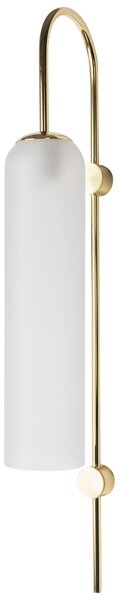 Fali lámpa APP580-1W 75 cm arany fehér