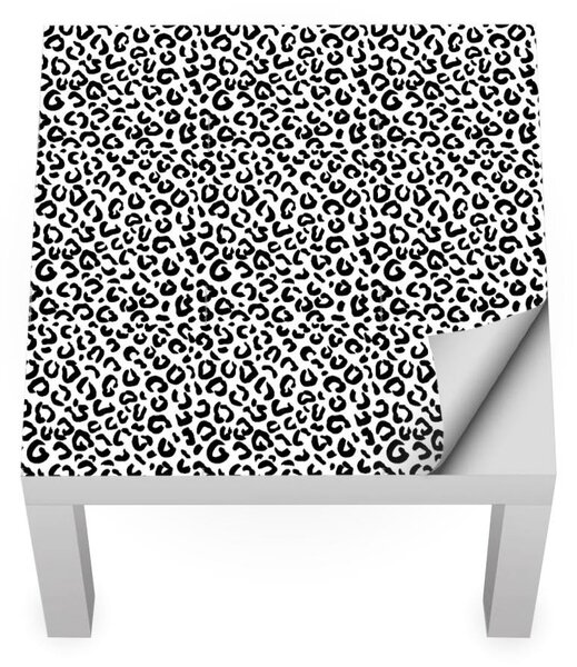 IKEA LACK asztal bútormatrica - fekete fehér foltok
