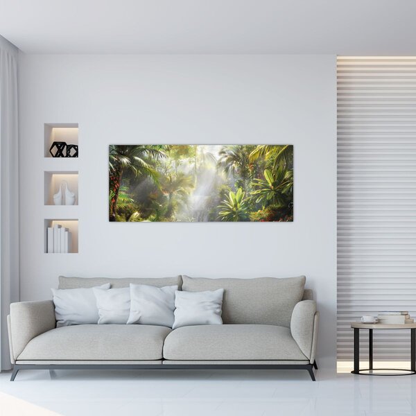 Kép - Trópusi esőerdő (120x50 cm)