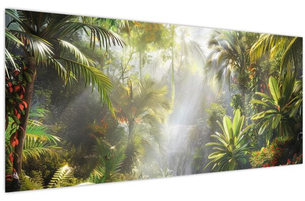 Kép - Trópusi esőerdő (120x50 cm)