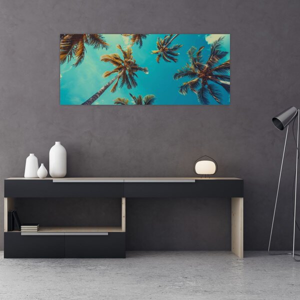 Kép - Magas pálmafák (120x50 cm)
