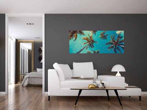 Kép - Magas pálmafák (120x50 cm)