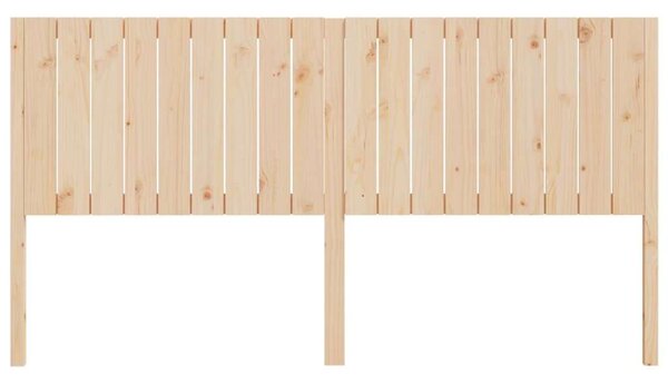 VidaXL tömör fenyőfa ágyfejtámla 185,5x4x100 cm