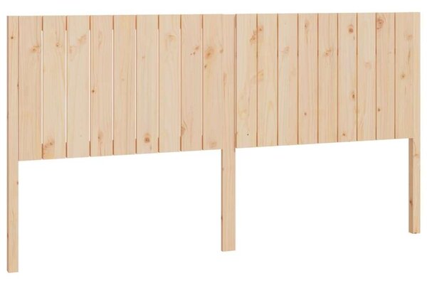 VidaXL tömör fenyőfa ágyfejtámla 185,5x4x100 cm