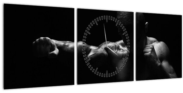 Kép - Ököl ütés (órával) (90x30 cm)