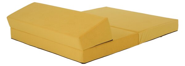Széthúzható fotel Viajado (sárga)