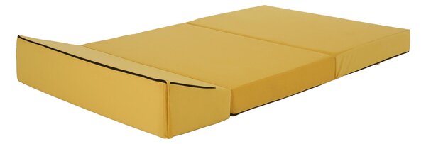 Széthúzható fotel Viajado (sárga)