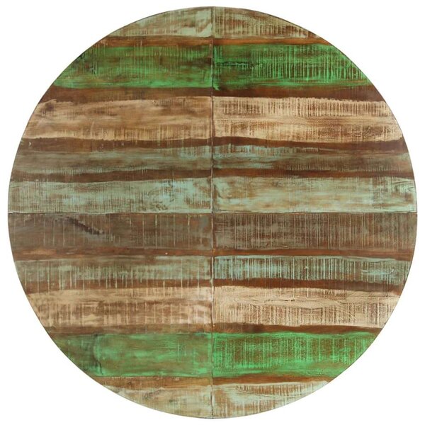 VidaXL Kerek Újrahasznosított Fa Étkezőasztal - 150x75 cm
