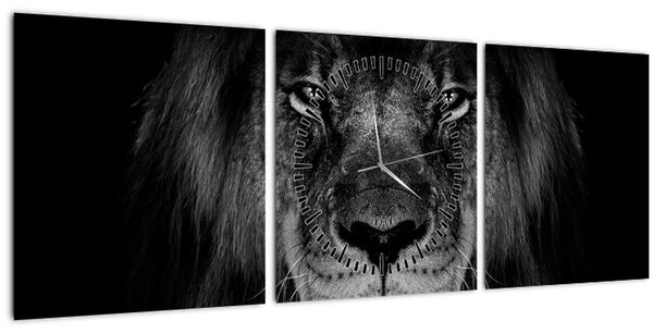 Kép - Az oroszlán és felsége (órával) (90x30 cm)
