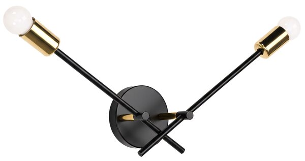 Fali lámpa APP1119-2W Black