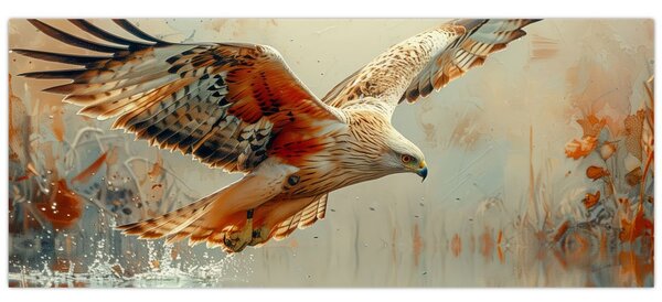 Kép - Ragadozó madár (120x50 cm)