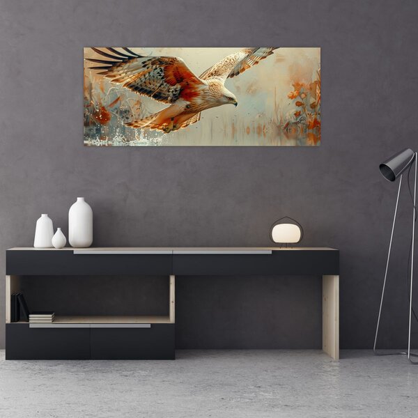 Kép - Ragadozó madár (120x50 cm)