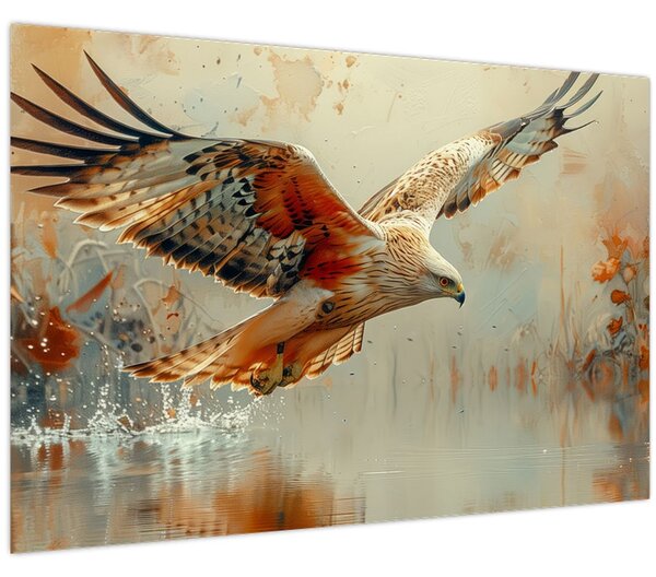Kép - Ragadozó madár (90x60 cm)