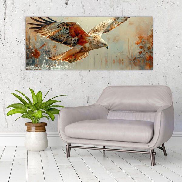 Kép - Ragadozó madár (120x50 cm)