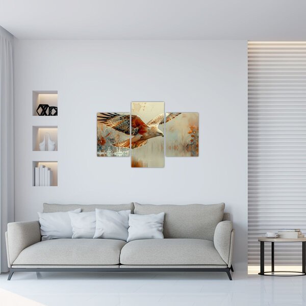 Kép - Ragadozó madár (90x60 cm)