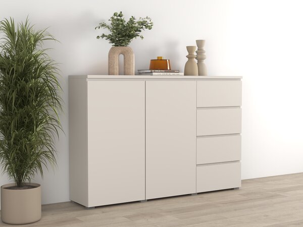 Komód Baletu 109, Laminált forgácslap, 100x150x35cm, Kasmír