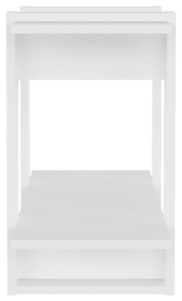 Fehér könyvszekrény/térelválasztó 80 x 30 x 51 cm