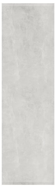 Betonszürke könyvszekrény/térelválasztó 80 x 30 x 103 cm