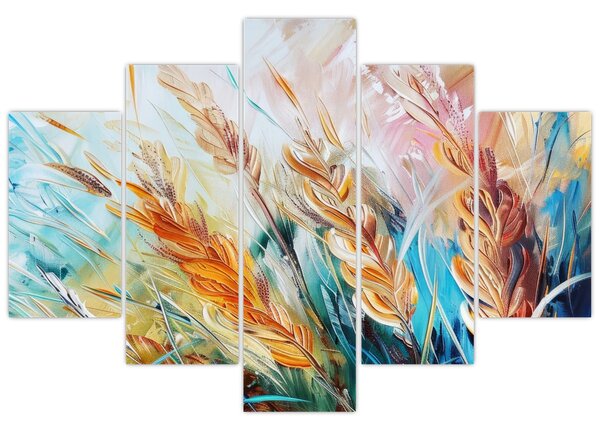 Kép - Búza, absztrakció (150x105 cm)
