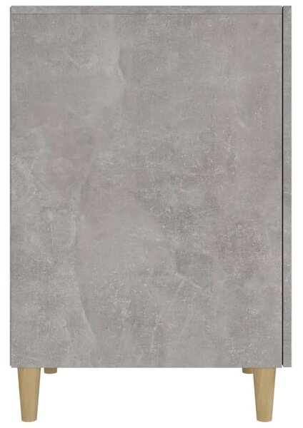 VidaXL Íróasztal - Beton Szürke - 140x50x75 cm