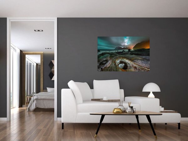 Kép - Éjszakai jelenet (90x60 cm)