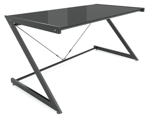 Stílusos asztal Prest fekete/fekete