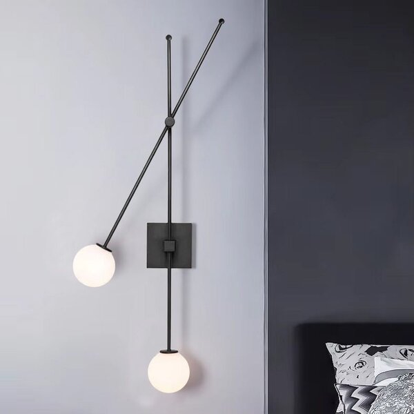 Fali lámpa APP1595-2W black