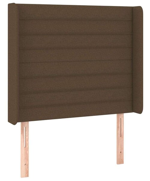 VidaXL Ágy - Zsebrugós Matraccal és LED-es Fejtámlával - 100x200 cm