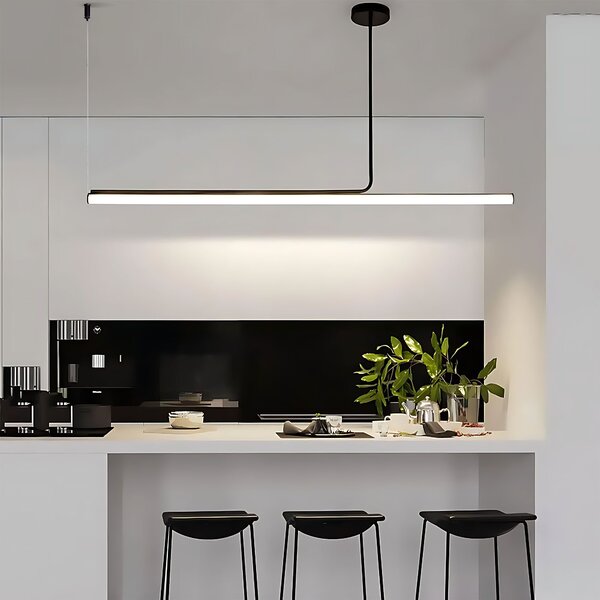 Mennyezeti lámpa LED APP1660-CP Black 140cm